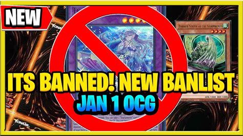 yugioh ban list|yugioh banned list 2023.
